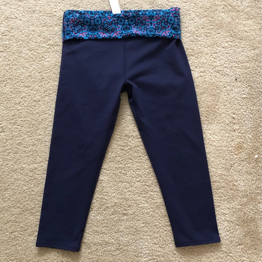 Fabletics Salar Fold-Over Capri Sz S